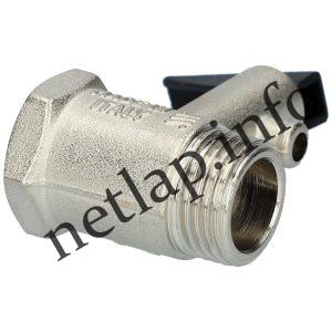 Ariston Hajdu bojler 1/2" biztonsági szelep csappal olasz itap