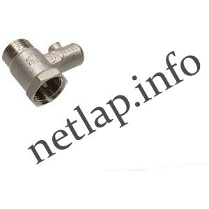 1/2" biztonsági szelep import 8 5b csap nélkül tiemme 1929