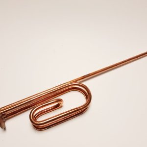 Hajdu bojler hosszú réz fűtőszál, sarus 1800W