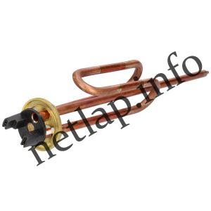 Bojler 1200w fűtőszál réz + anódcsonk ovális alaplaphoz