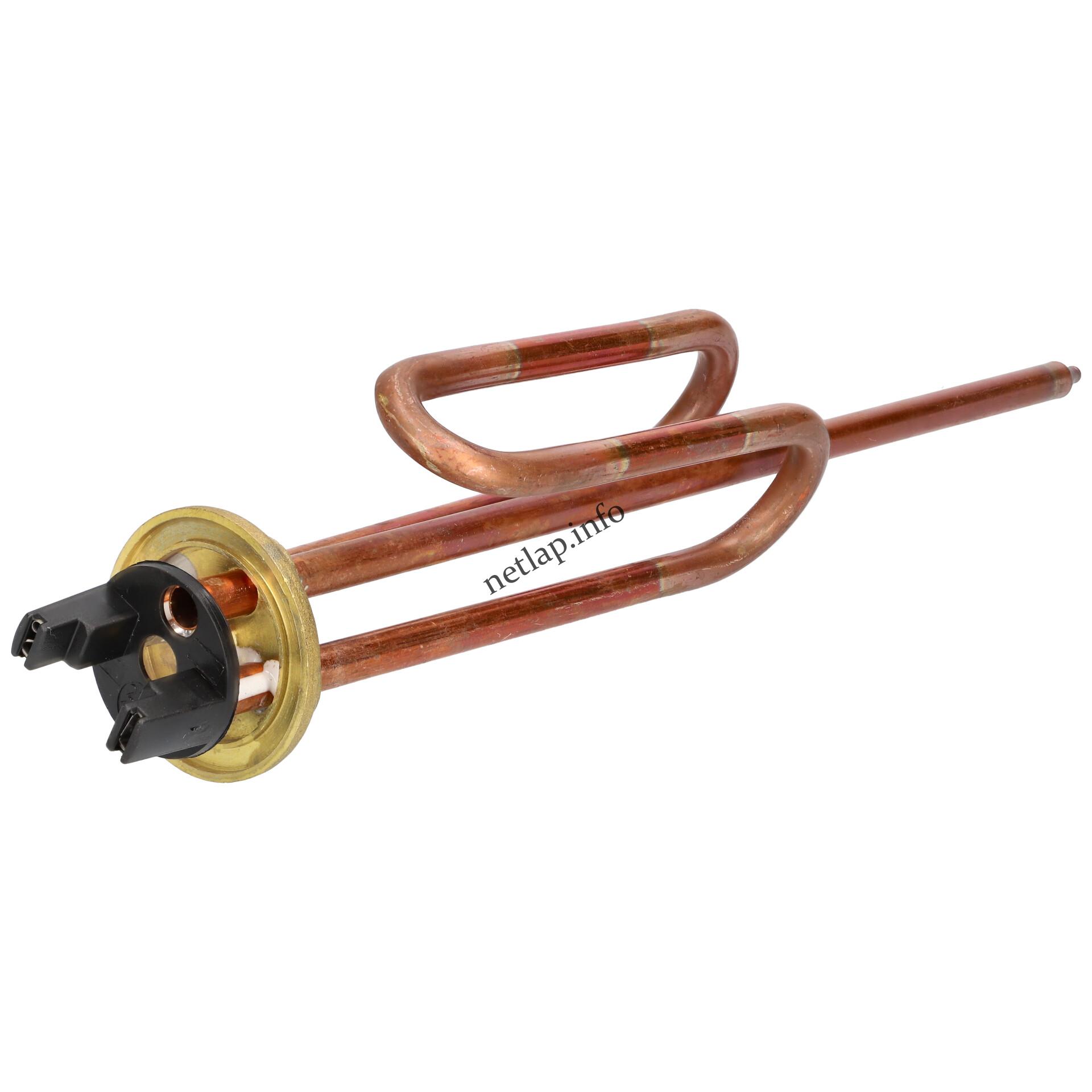 Bojler 1200w fűtőszál réz + anódcsonk ovális alaplaphoz Bojler 1200w fűtőszál réz + anódcsonk ovális alaplaphoz