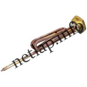 Bojler 1500w fűtőszál réz + anódcsonk menetes reco olasz