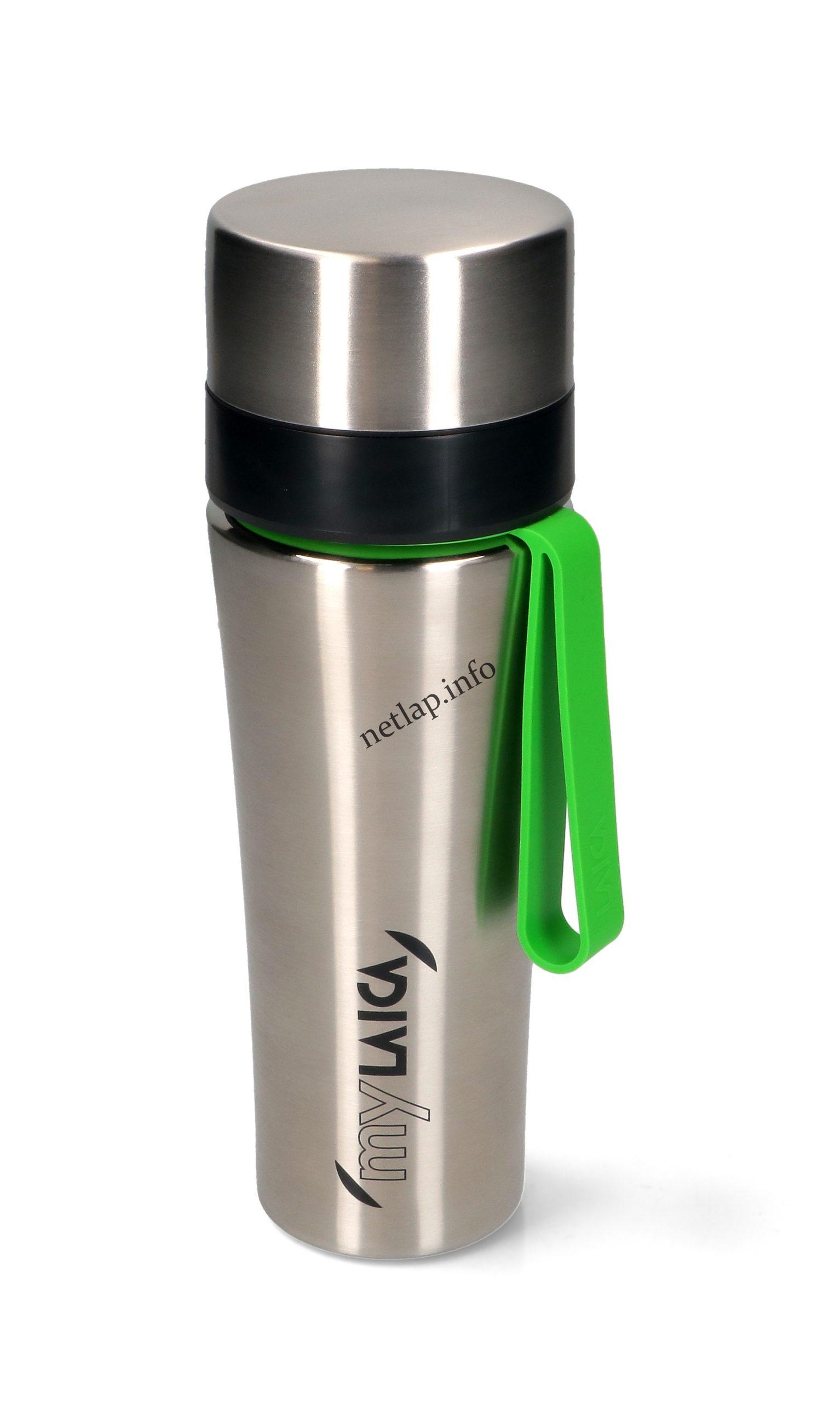 Laica rozsdamentes zöld vízszűrő kulacs 0,55l BR60A06 - Image 2