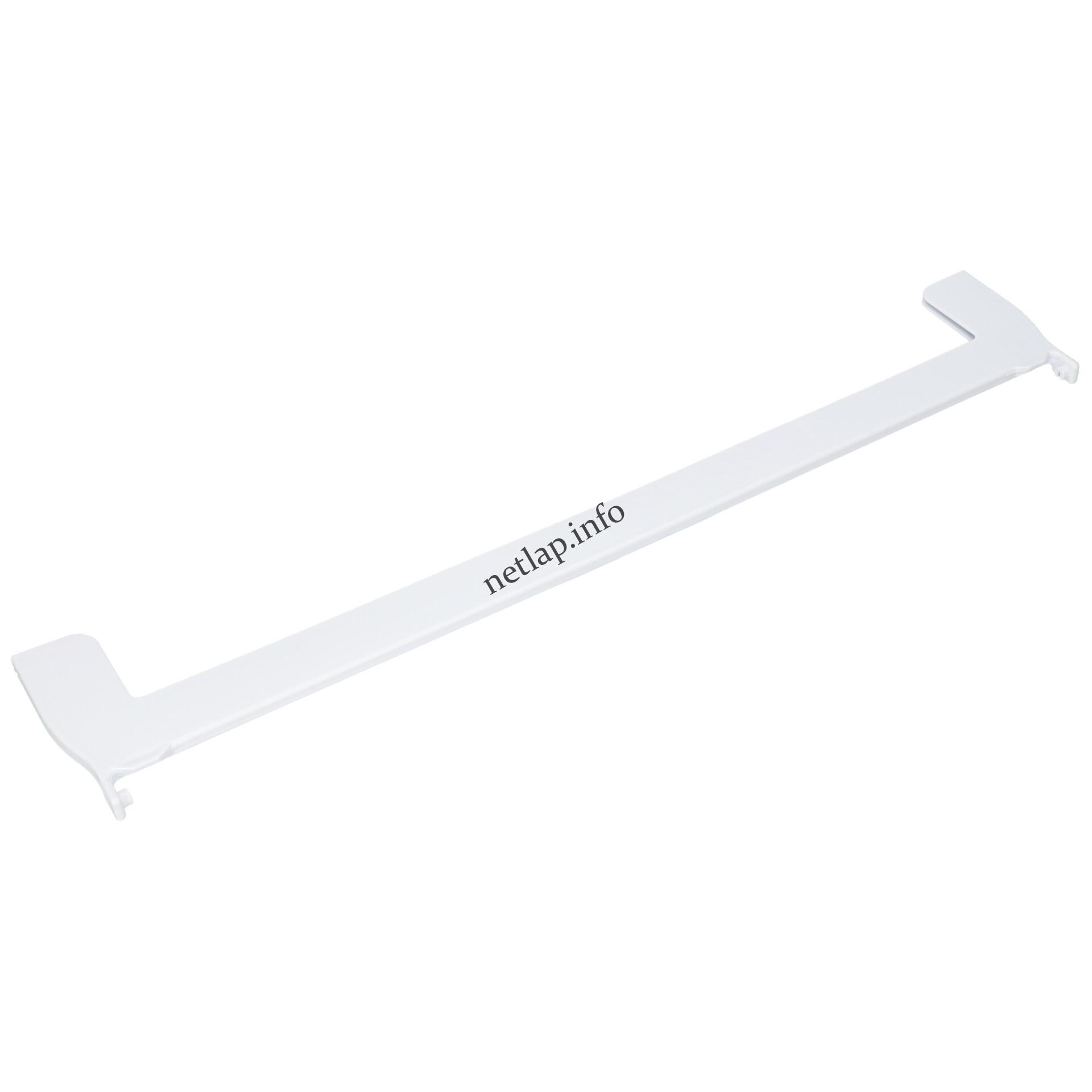 Indesit üvegpolc szegély első zöldségtartó feletti MTM1521v C00119060 Indesit üvegpolc szegély első zöldségtartó feletti MTM1521v C00119060