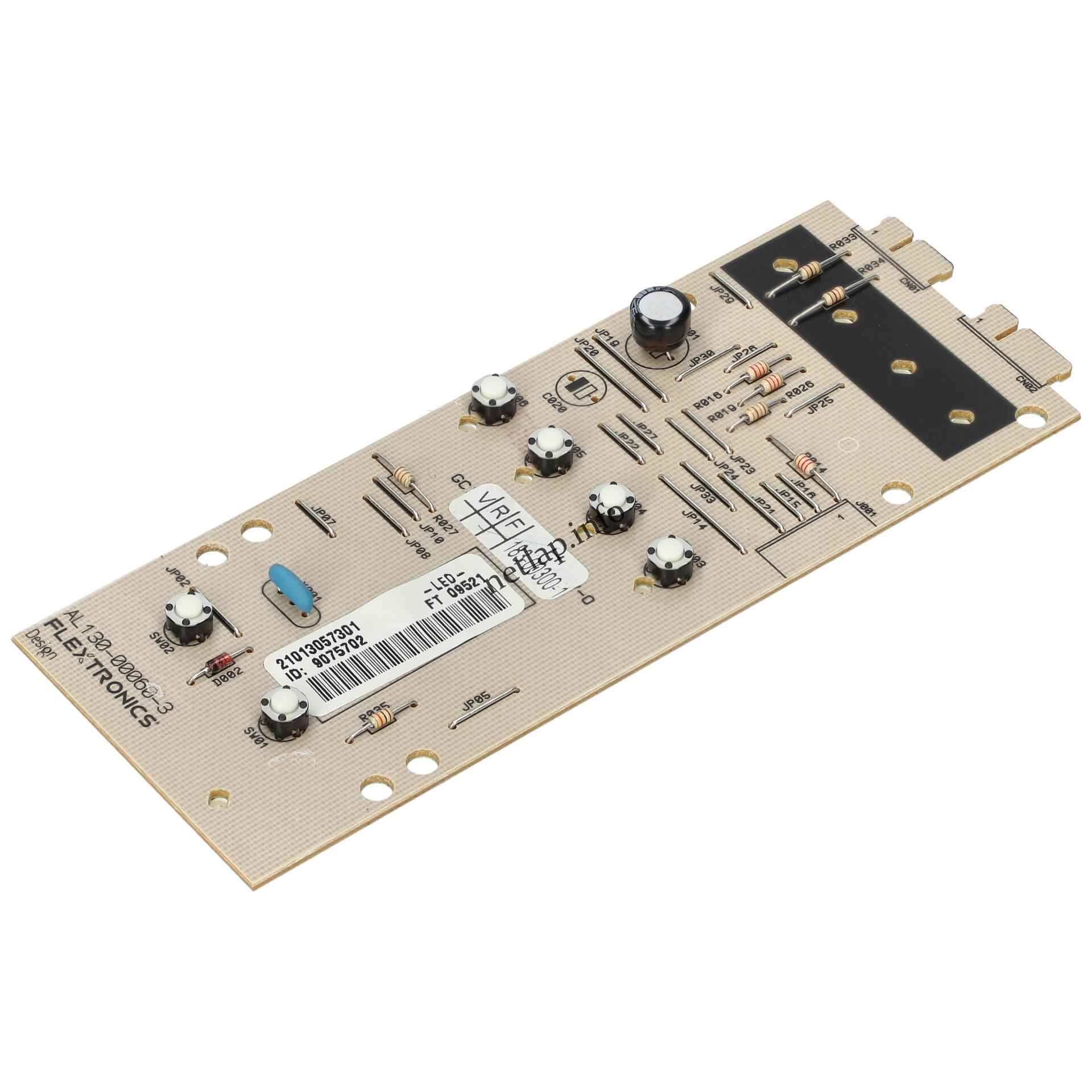 Indesit mosógép kijelzőelektronika C00141151 Indesit mosógép kijelzőelektronika C00141151