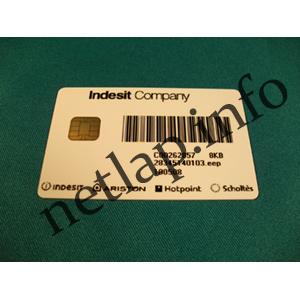 Indesit mosógép eeprom smart kártya C00262857