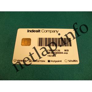 Indesit mosógép eeprom smart kártya C00265126