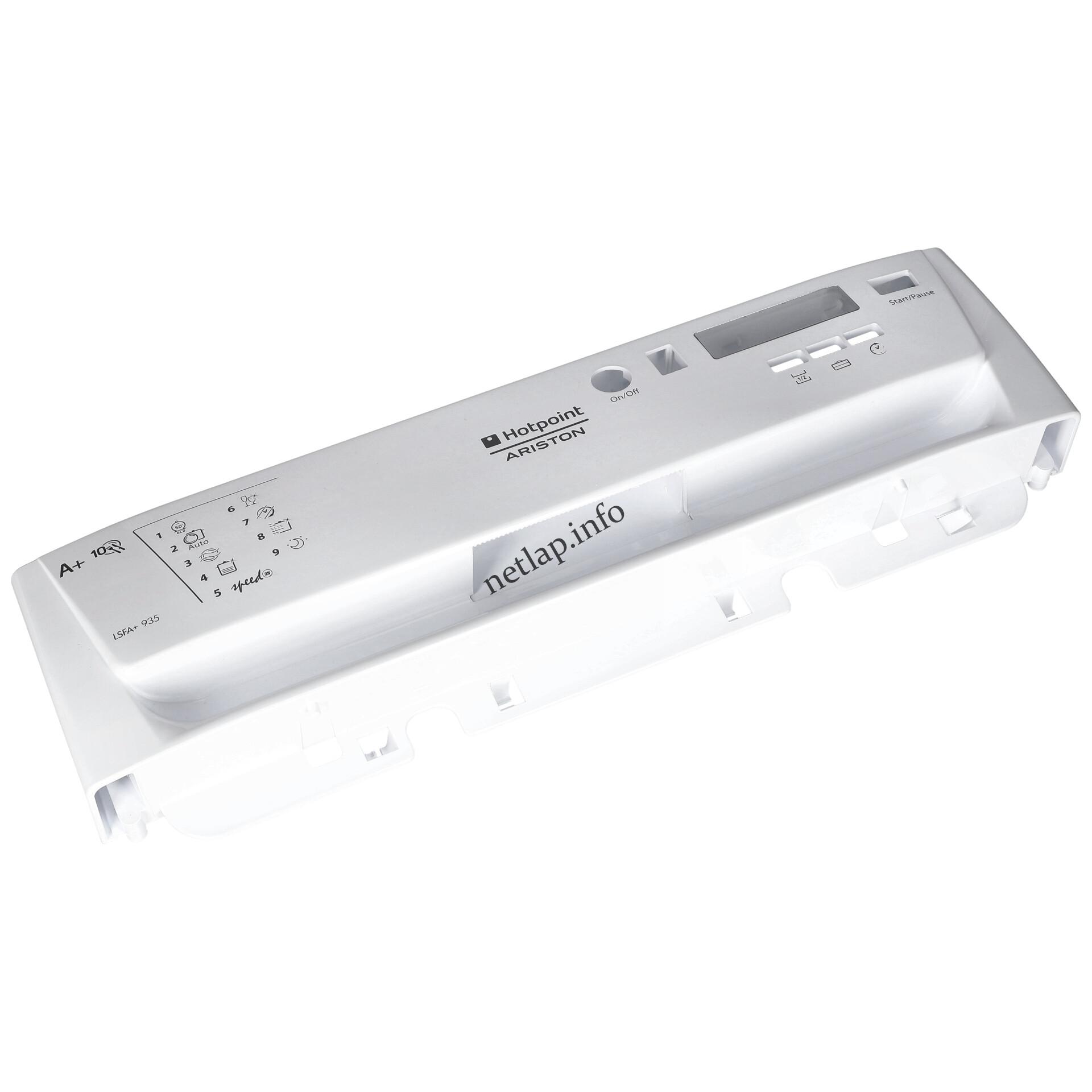 Indesit mosogatógép kezelőelőlap C00295509 Indesit mosogatógép kezelőelőlap C00295509