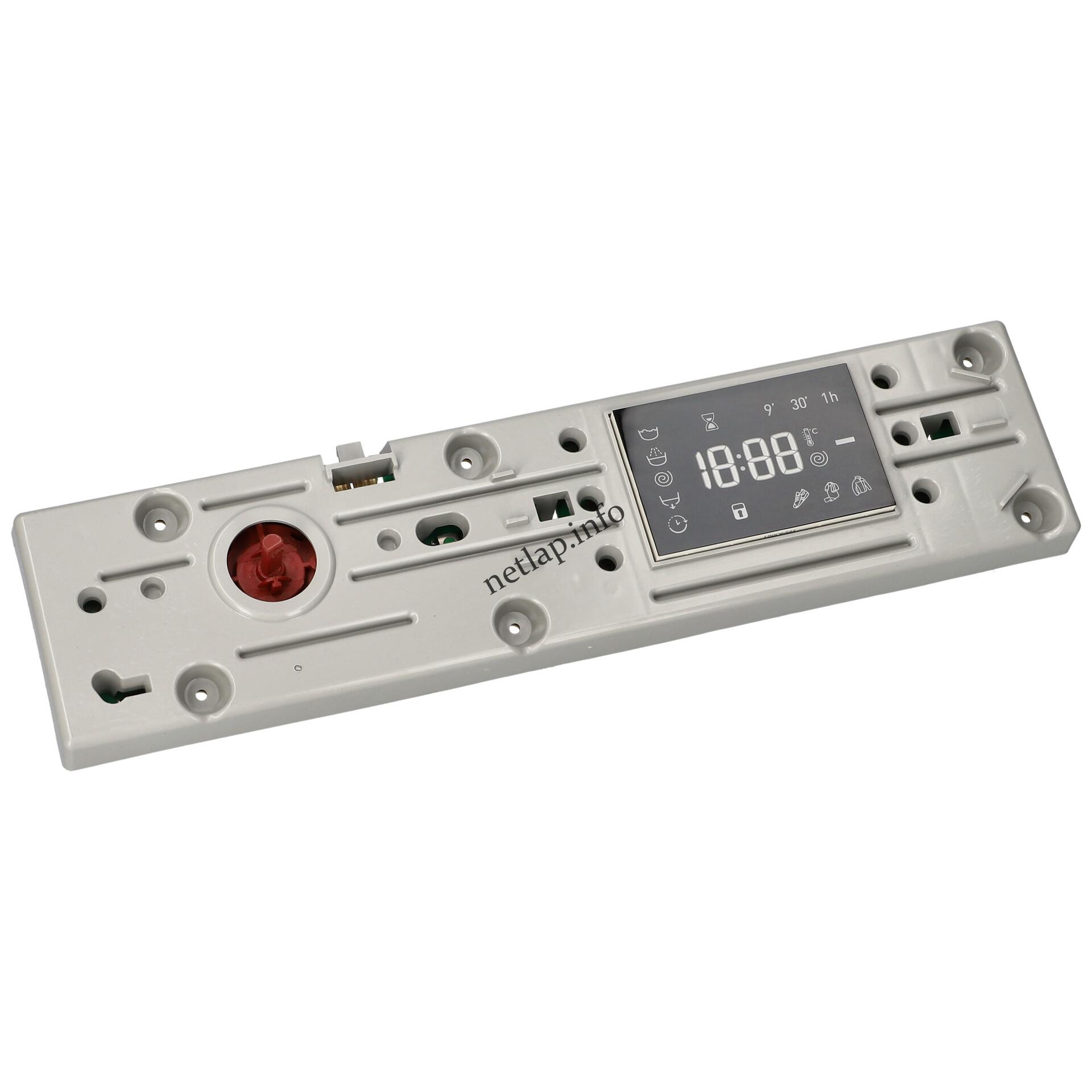 Indesit Whirlpool mosógép kijelzőelektronika C00298911 Indesit Whirlpool mosógép kijelzőelektronika C00298911