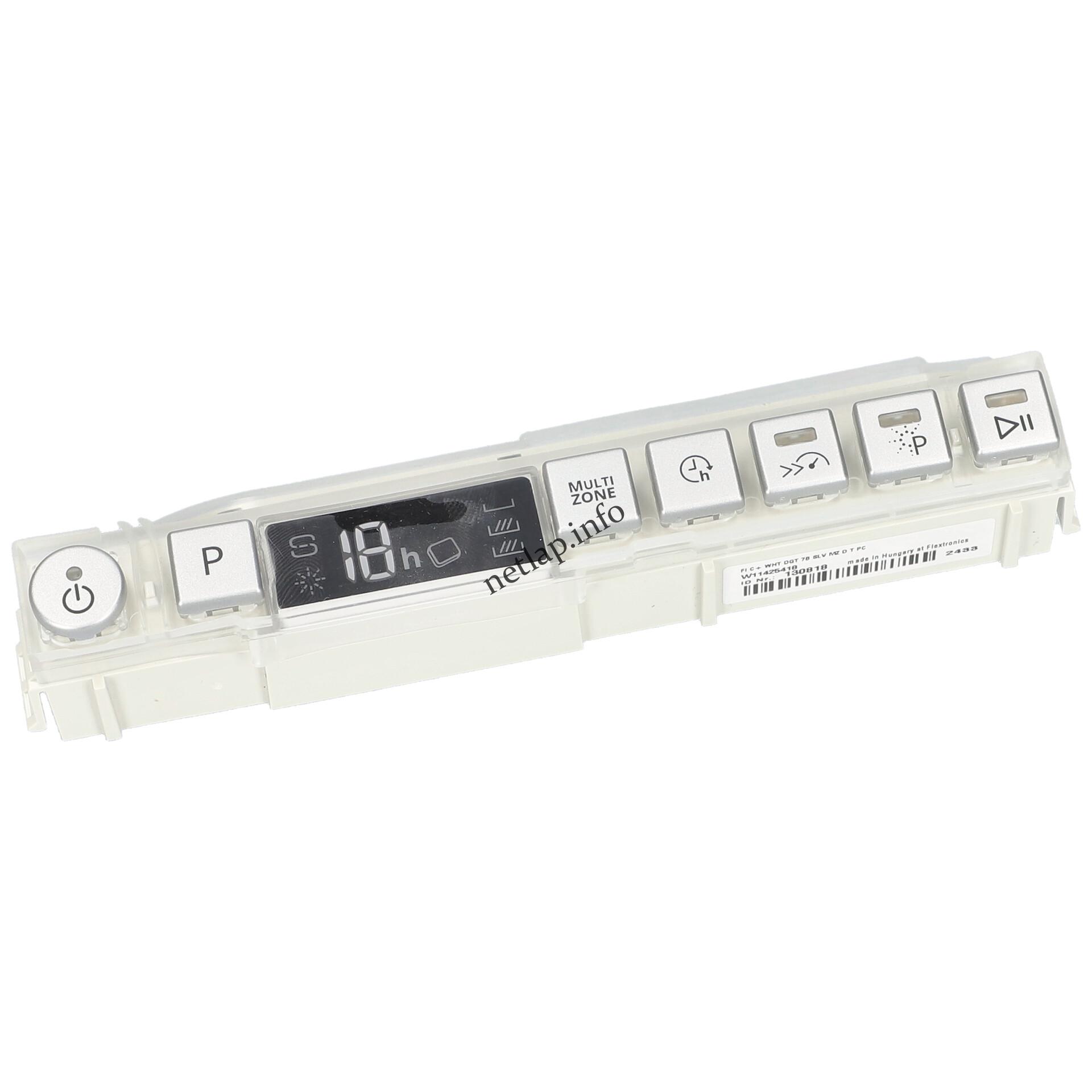 Whirlpool mosogatógép kezelőelektronika C00633976 Whirlpool mosogatógép kezelőelektronika C00633976