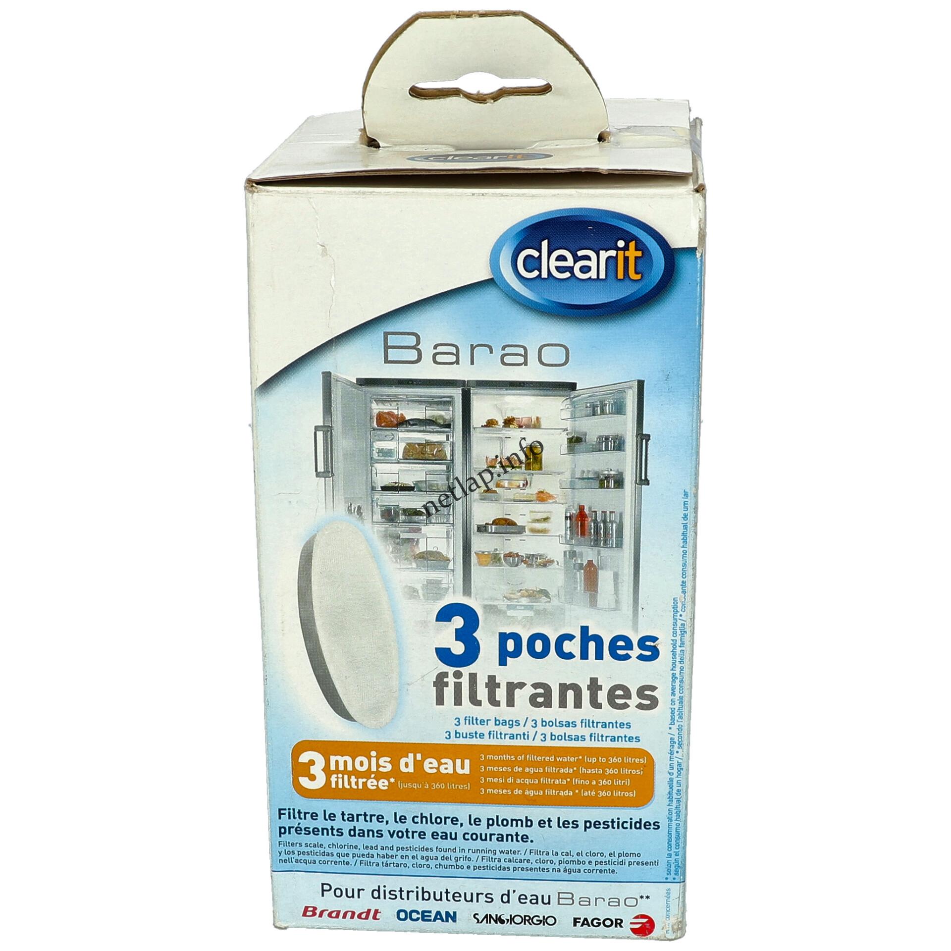 Fagor hűtőgép szűrő 3db CLE000027 Fagor hűtőgép szűrő 3db CLE000027