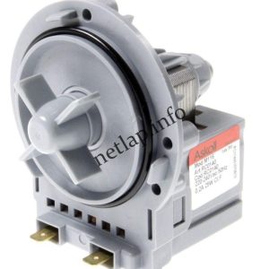 Univerzális Askoll mosógép szivattyú, csavaros, elől sarus