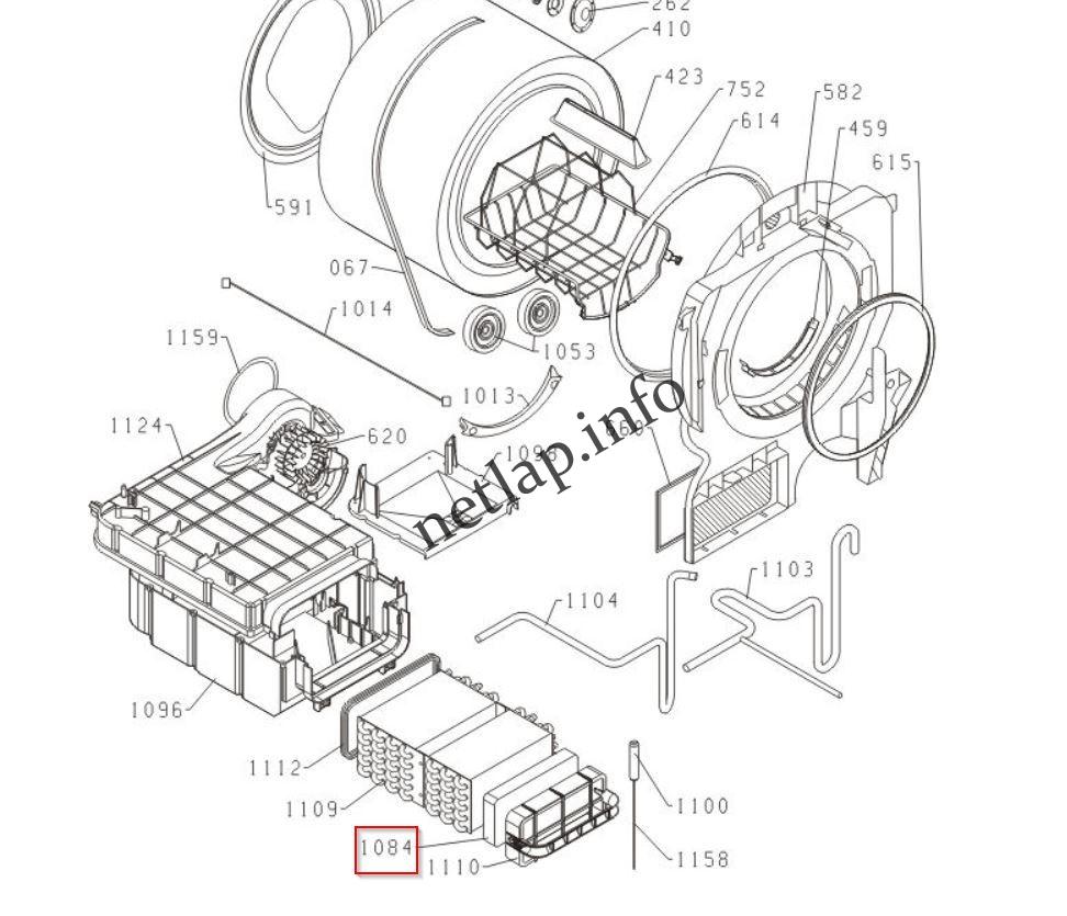 Gorenje szárítógép alsó szűrő D/SP/T - Image 2
