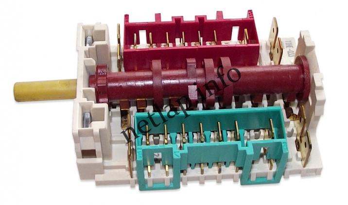 Gorenje tűzhely funkcióválasztó kapcsoló EC/K/KN