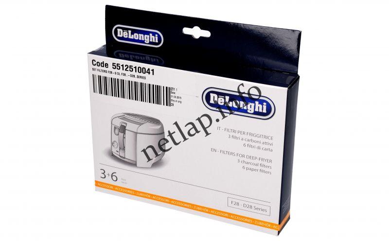 DeLonghi olajsütő szűrőkészlet F28/D28