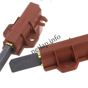 Zanussi mosógép szénkefe pár ADV/ZFV/ZWG/ZWS