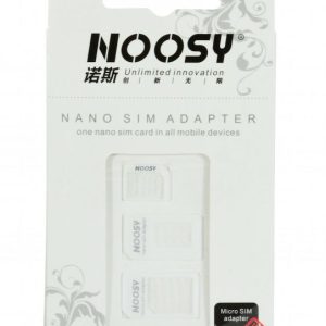 Noosy Nano és Micro SIM-kártya adapter 3in1