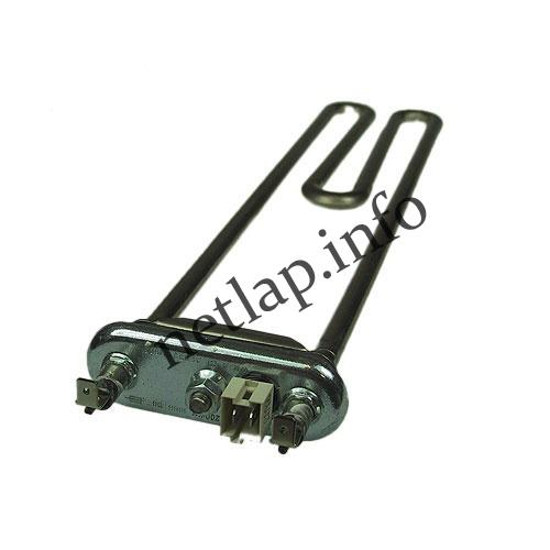 Ariston Indesit LG mosógép fűtőszál 2000W, NTC hővédelemmel, 332mm