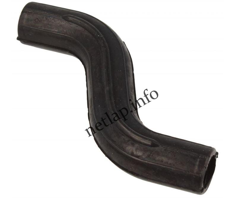 Bauknecht Whirlpool mosógép belső cső mágnesszelep és mosószertartó között AWS/AWW/CDLR/WAK