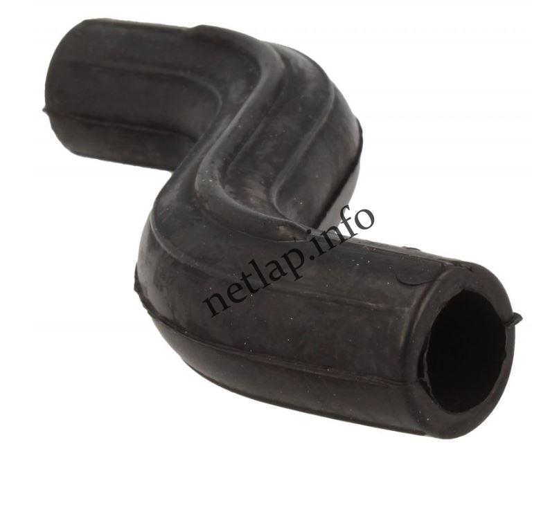 Bauknecht Whirlpool mosógép belső cső mágnesszelep és mosószertartó között AWS/AWW/CDLR/WAK - Image 2