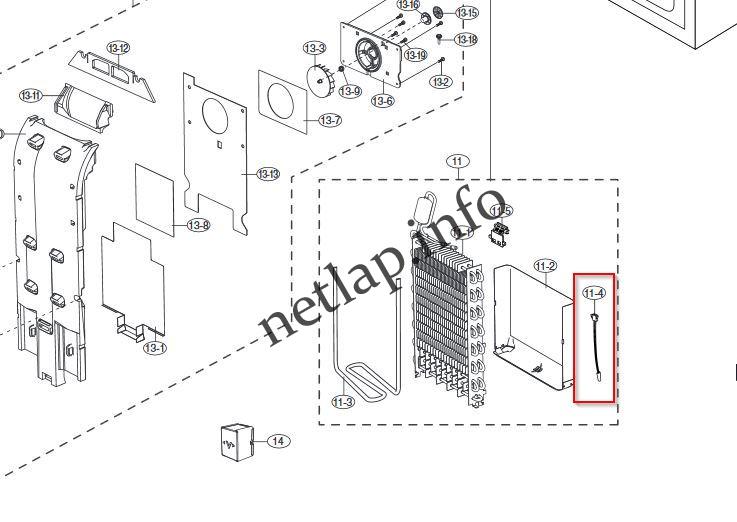Samsung hűtőgép leolvasztó szenzor RB/RL/RS/RT/SS - Image 3