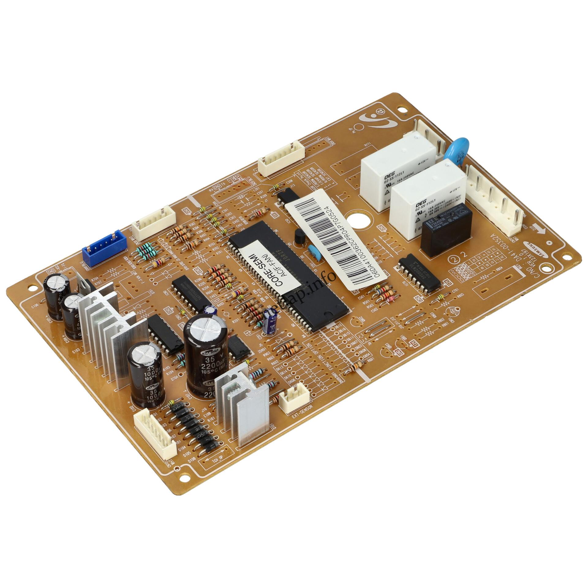 Samsung mosógép vezérlőpanel rl41s DA4100362N Samsung mosógép vezérlőpanel rl41s DA4100362N