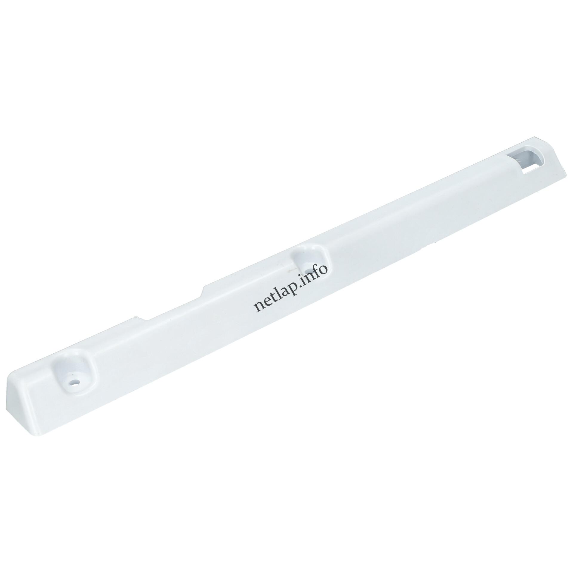 Samsung hűtőgép 325x26x18 mm tartóelem polc bal DA6108785A Samsung hűtőgép 325x26x18 mm tartóelem polc bal DA6108785A