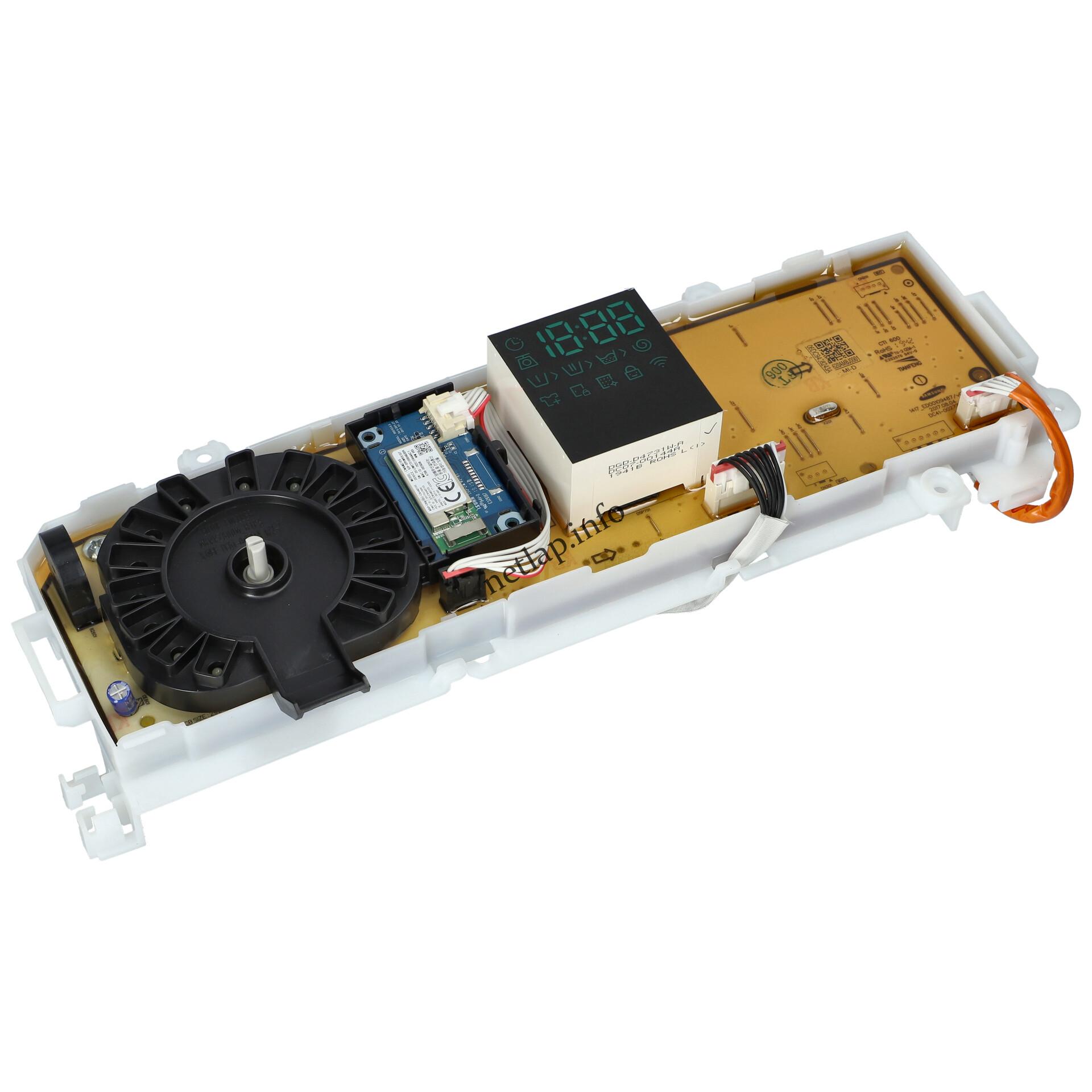 Samsung mosógép kezelőelektronika DC9202201C Samsung mosógép kezelőelektronika DC9202201C