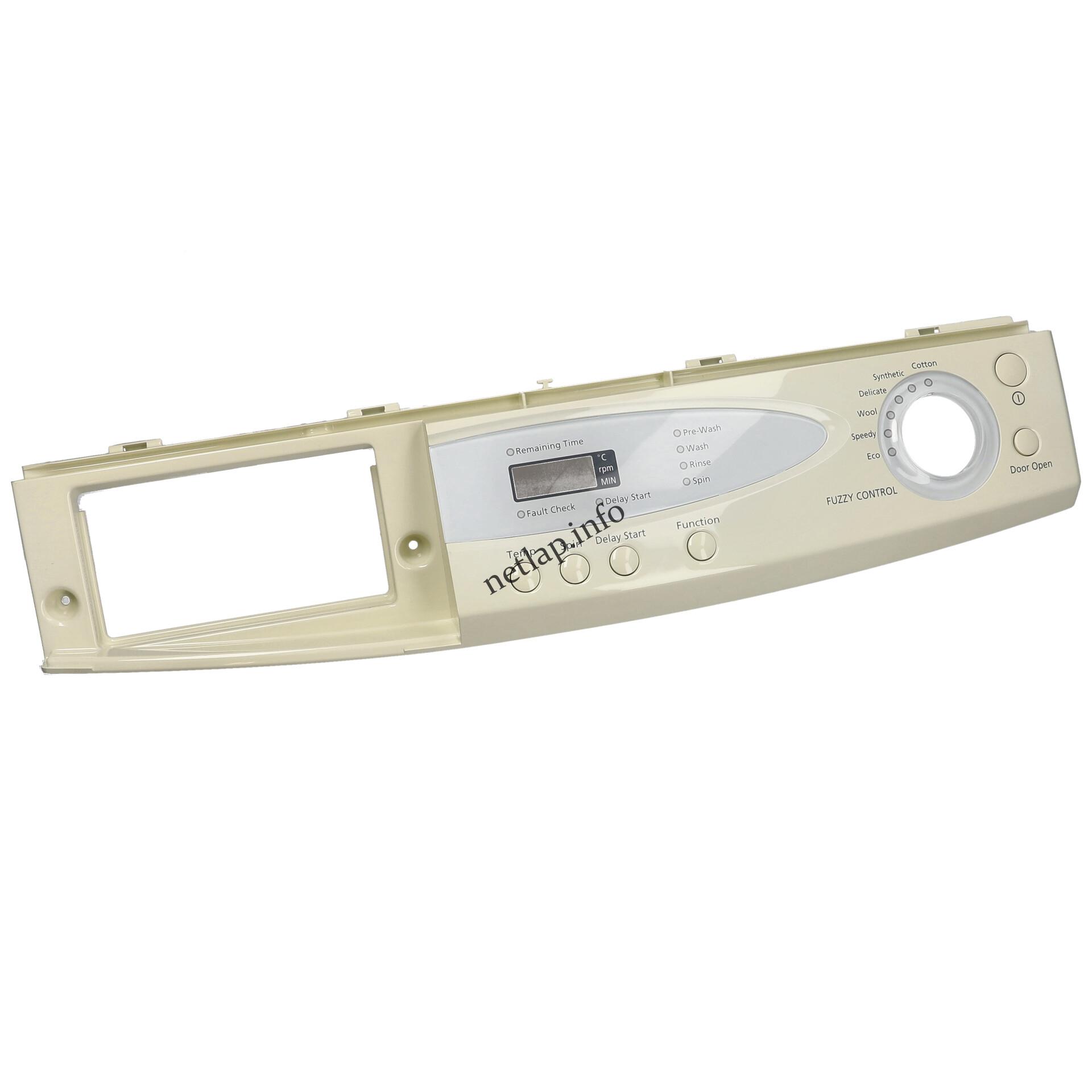 Samsung mosógép kezelőpanel burkolat DC9700003B Samsung mosógép kezelőpanel burkolat DC9700003B