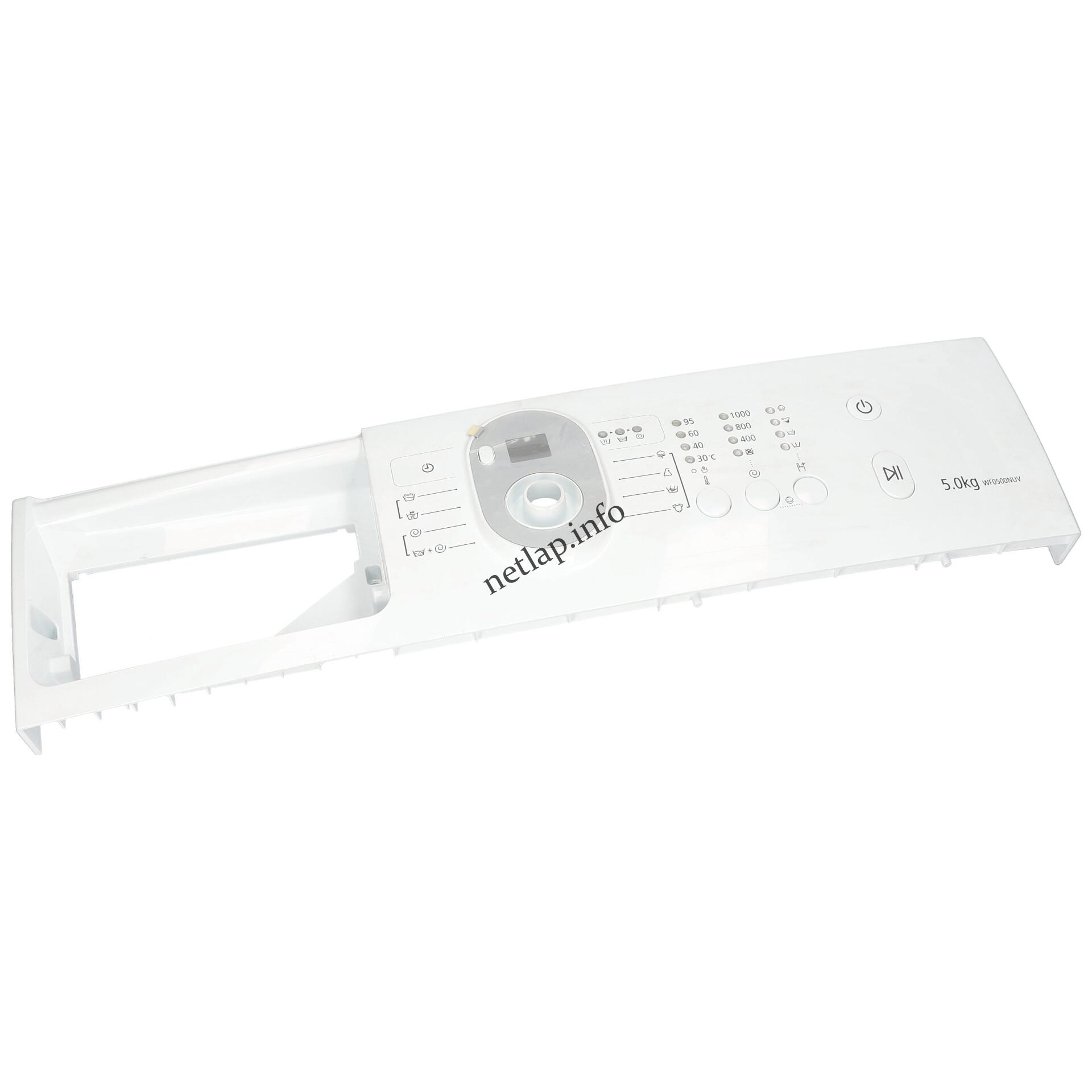 Samsung mosógép kezelő burkolat DC9716352B Samsung mosógép kezelő burkolat DC9716352B