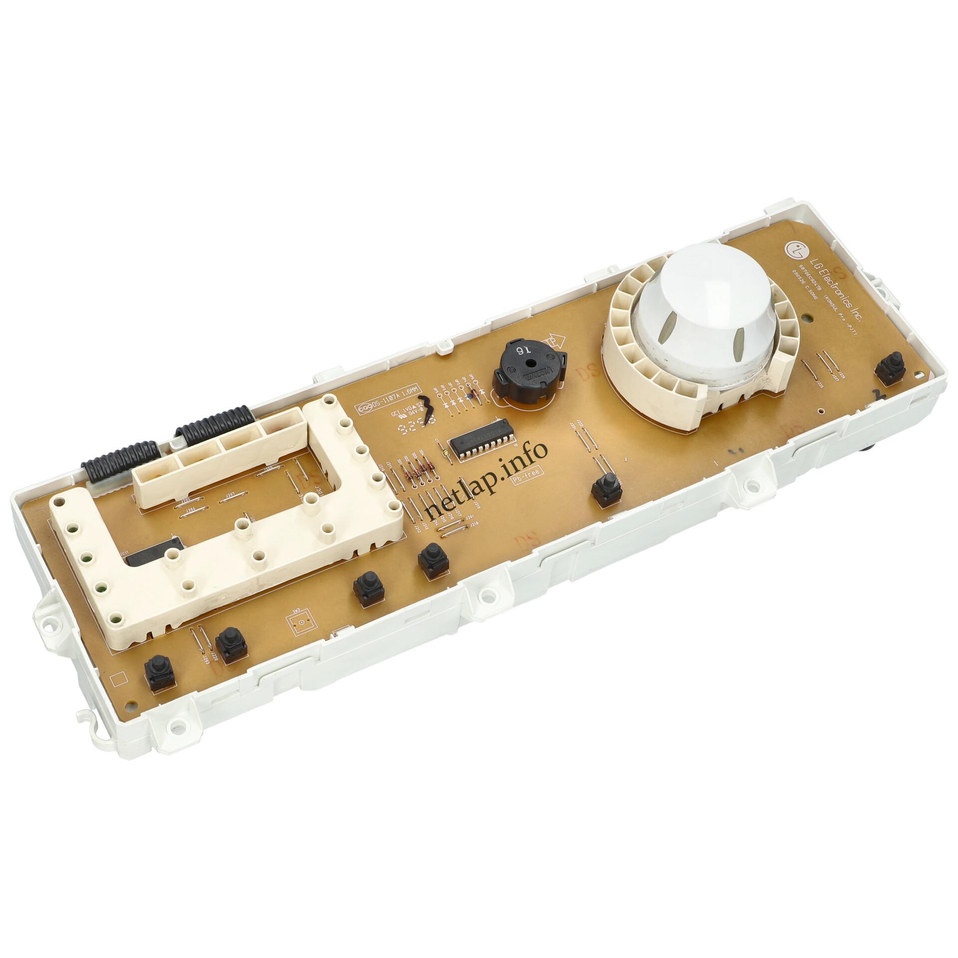 LG mosógép elektronika EBR62091401 LG mosógép elektronika EBR62091401