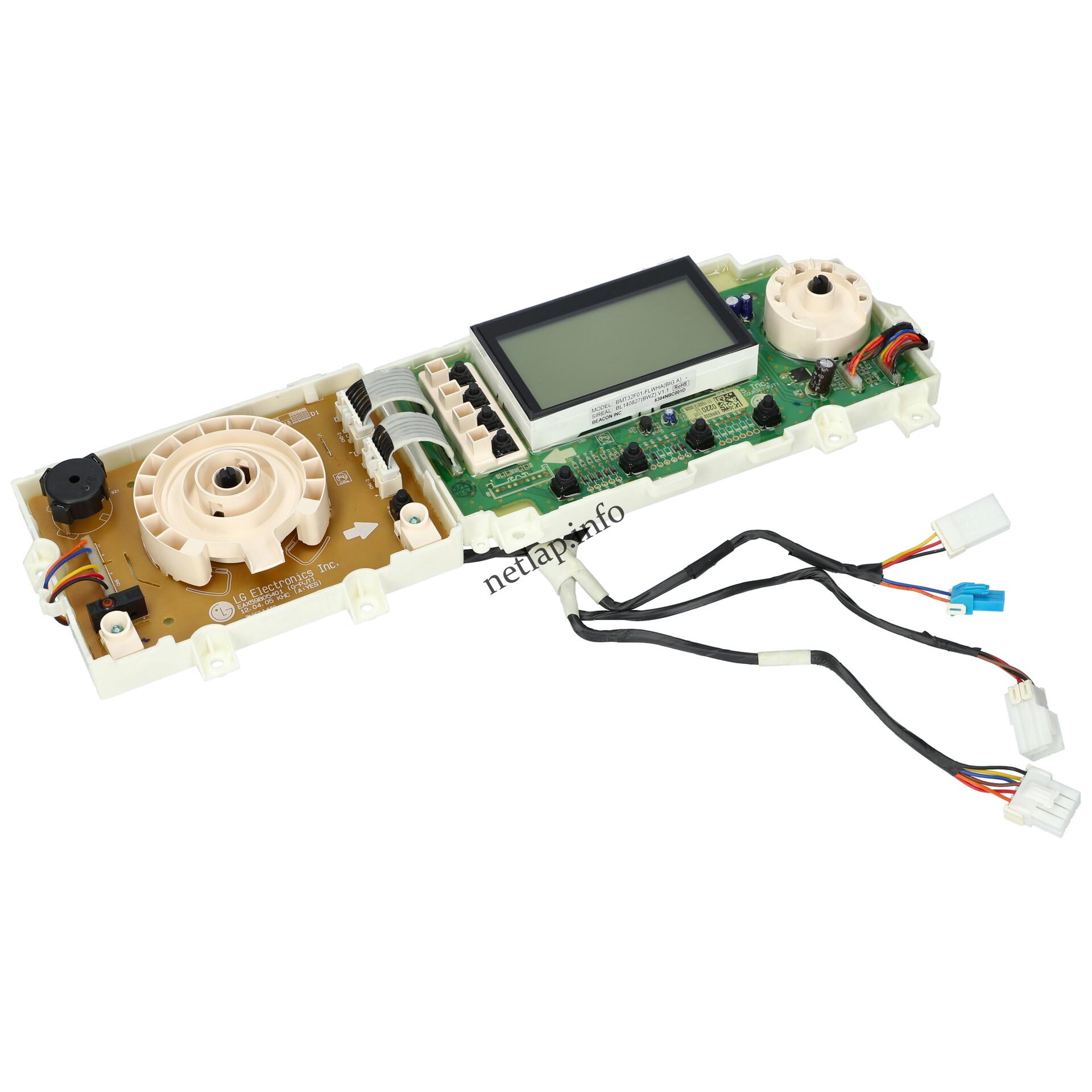 LG mosógép kijelzőelektronika EBR63320220 LG mosógép kijelzőelektronika EBR63320220