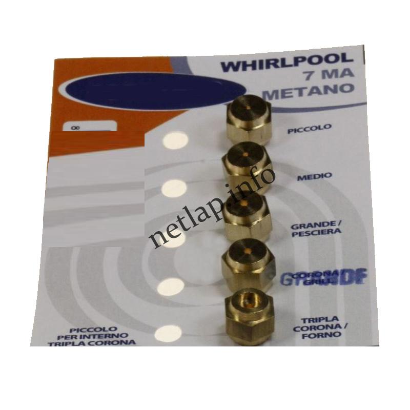 Univerzális tűzhely földgáz LNG fúvóka készlet 7mm