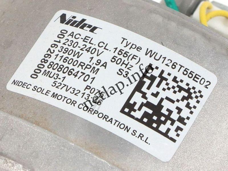 AEG Electrolux Zanussi mosógép motor L6/EW2/RWF/ZWF - Image 4