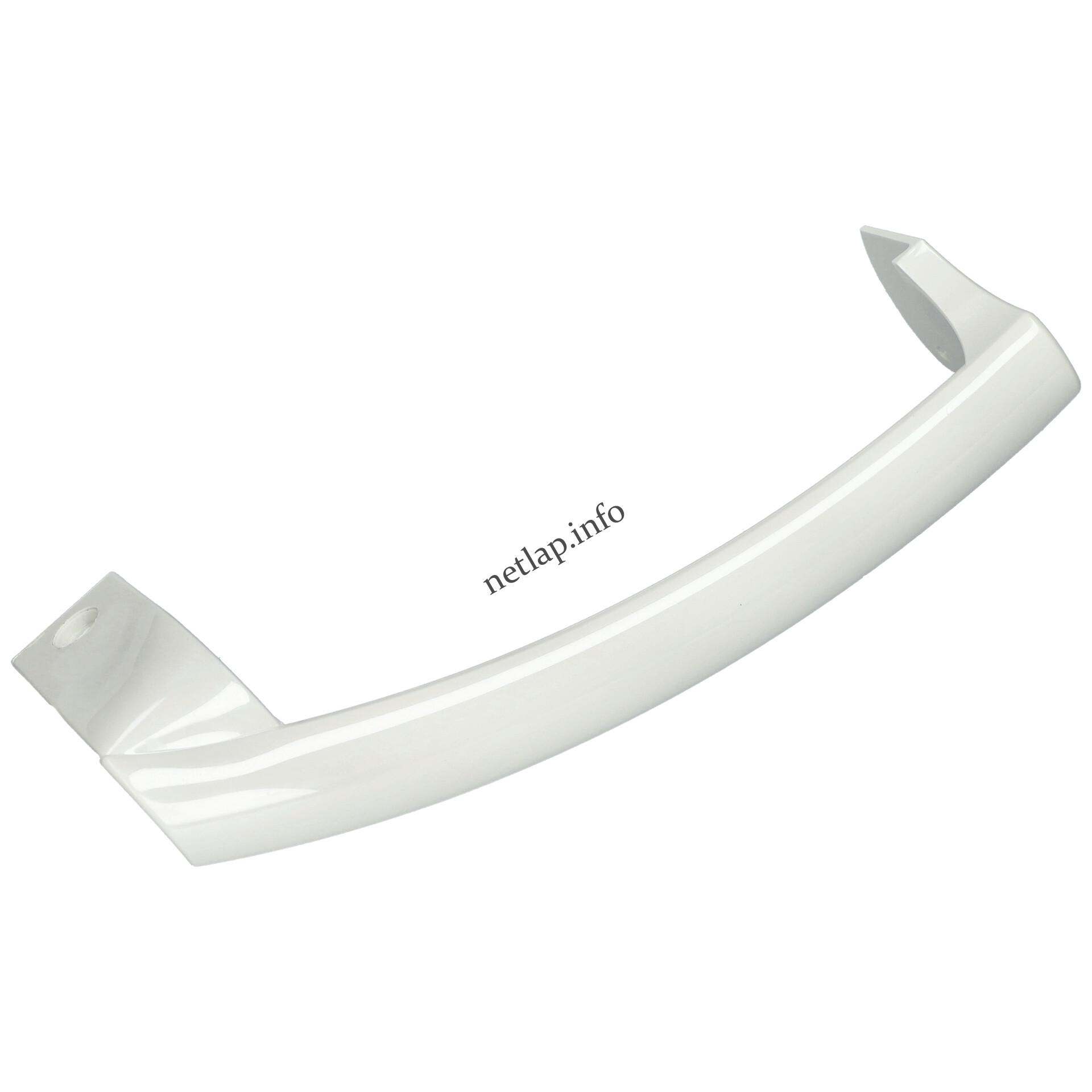 Fagor hűtőgép fogantyú ívelt fehér műanyag F860003P0 Fagor hűtőgép fogantyú ívelt fehér műanyag F860003P0