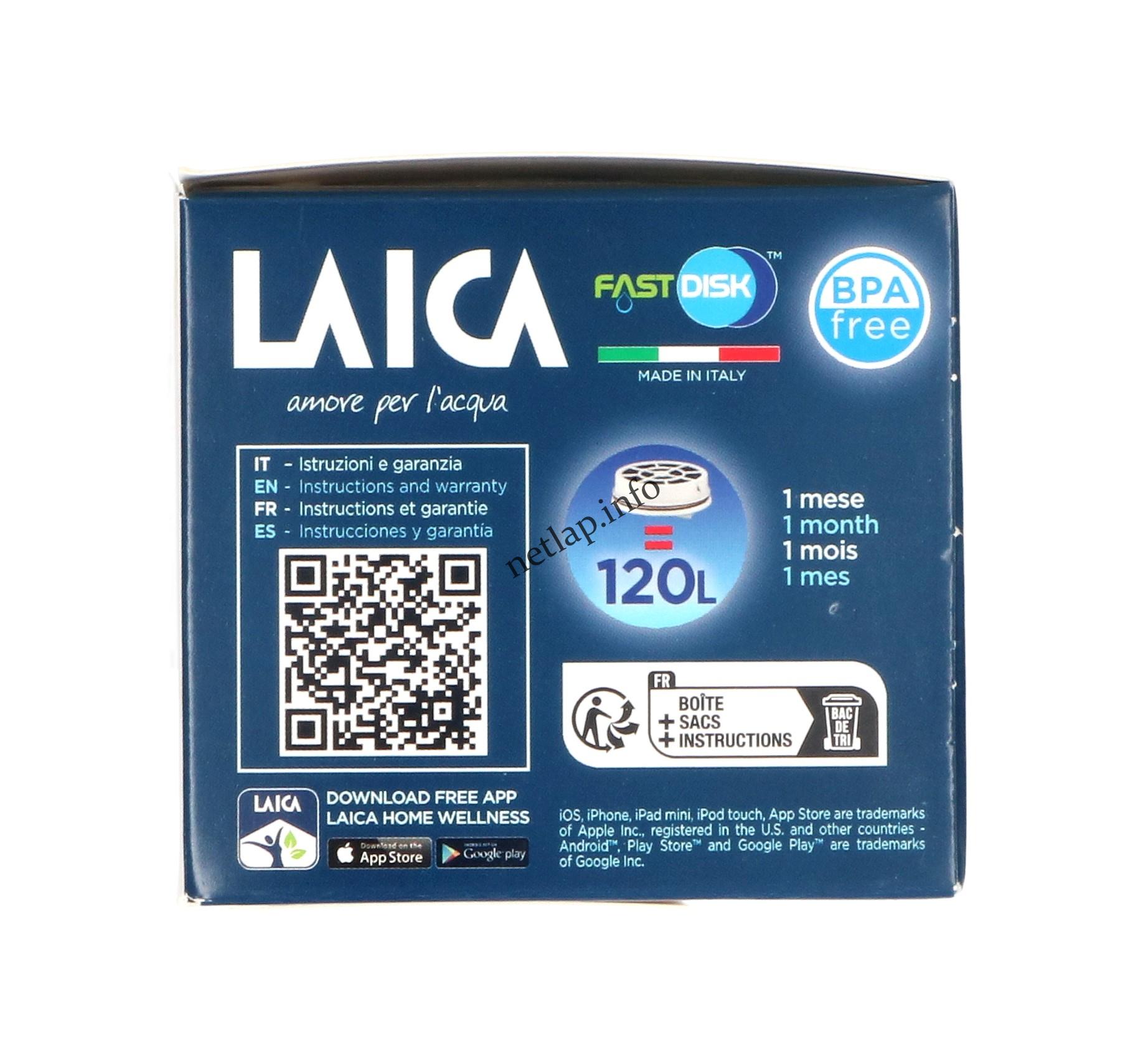 Laica Fast Disk vízszűrő FD03A myLAICA/GlasSmart - Image 6