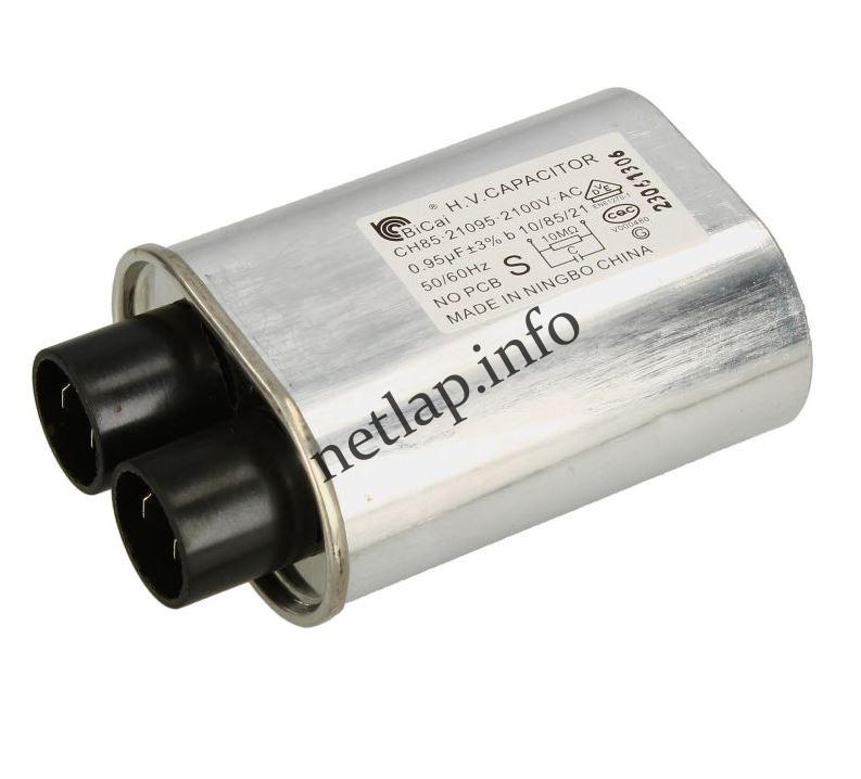 Mikrohullámú sütő 0 95 UF 2100v kondenzátor sarus nagyfeszültségű Mikrohullámú sütő 0 95 UF 2100v kondenzátor sarus nagyfeszültségű