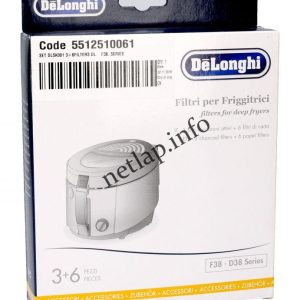 DeLonghi olajsütő szűrőkészlet F38/D38