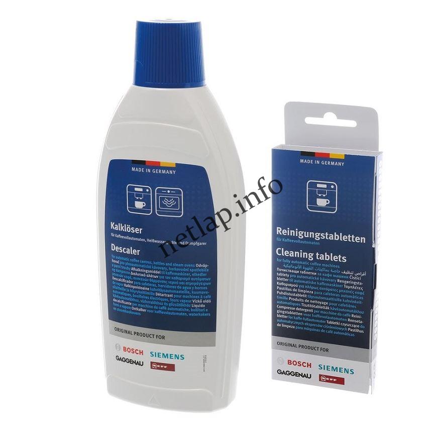 Bosch Siemens kávégépekhez tisztítókészlet