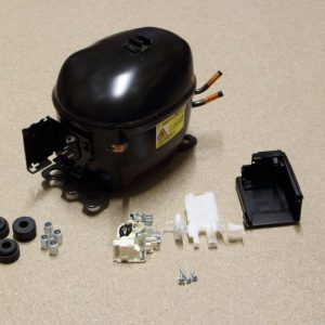 Secop HMK95AA hűtőgép kompresszor, relével R600a 167W