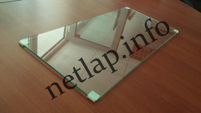 AEG Electrolux Zanussi zöldségfiók feletti utángyártott üvegpolc 475x230x4mm