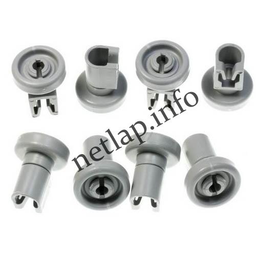 AEG Elecrolux Zanussi mosogatógép felső kosár görgő szett F/ESF/ESL/ZDF/ZW