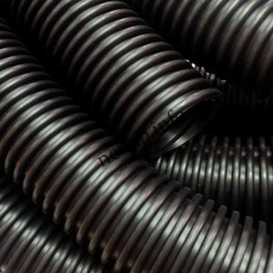 Univerzális ipari porszívó gégecső végek nélkül, fekete, 1m, 50mm