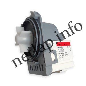 AEG Electrolux Zanussi három bajonettes szivattyú EWF/EWS/LF/LM/ZWF/ZWG