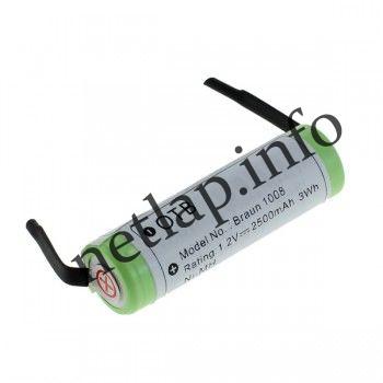 Philips borotva akkumulátor 422203613480 Ni-MH 50,5x14,5mm