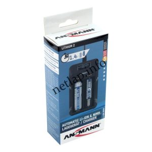 Ansmann akkutöltő 2x AA, AAA, 26650, 22650, 18650, 18500, 17670, 16340, 14500