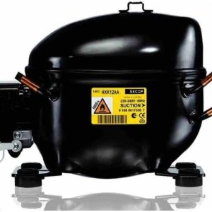 Secop HMK80AA hűtőgép kompresszor, relével R600a 102W