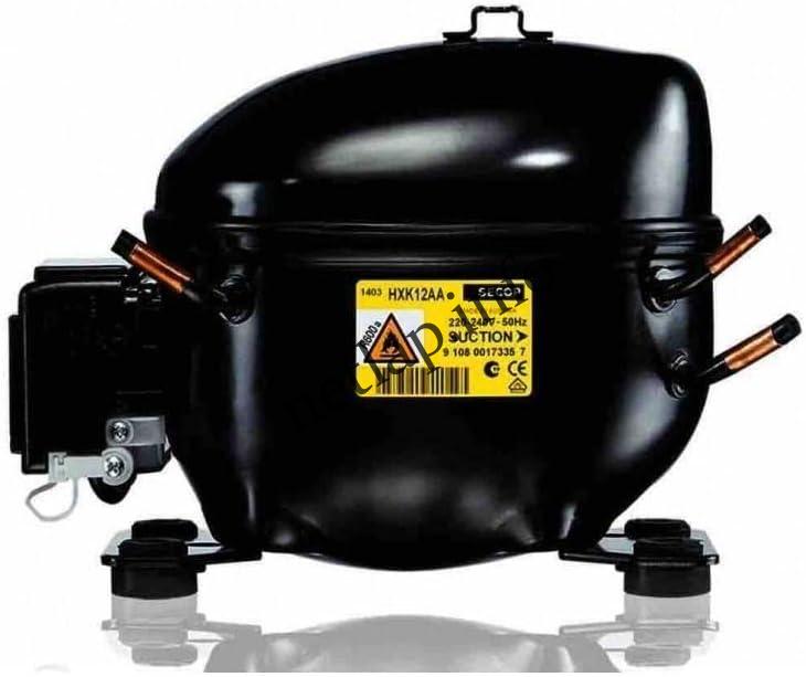 Secop HMK80AA hűtőgép kompresszor, relével R600a 102W