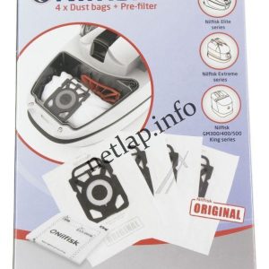 Nilfisk porszívó porzsák Elite/Extreme/King széria