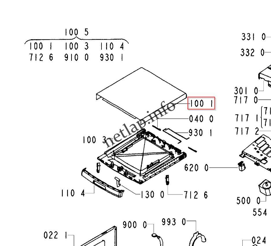 Whirlpool felültöltős mosógép ajtó fémfedő 410x400mm - gyári - Image 4